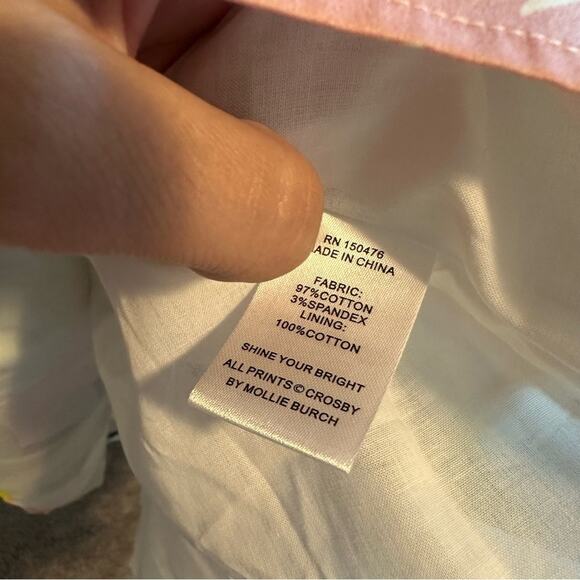 NWT Tuckernuck Crosby by Mollie Burch Green Pink Printed Maxi Dress Small - Picture 13 of 14